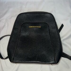 Adrienne Vittadini Black Backpack